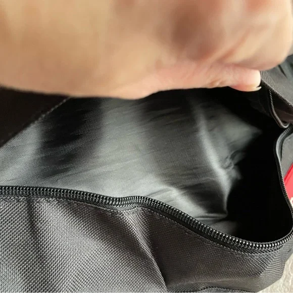 Supreme Black Belt Bag with Adjustable Straps